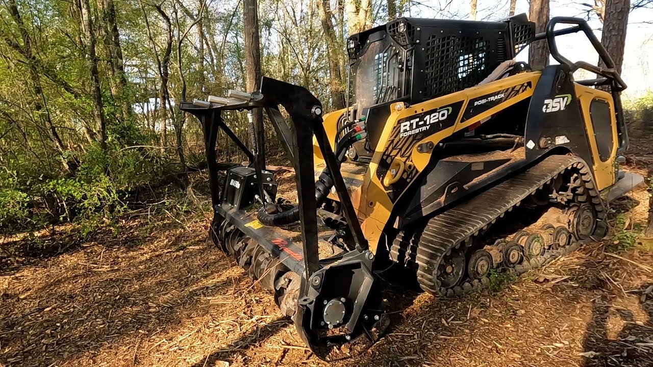 First Time Forestry Mulching with the Prinoth 450s