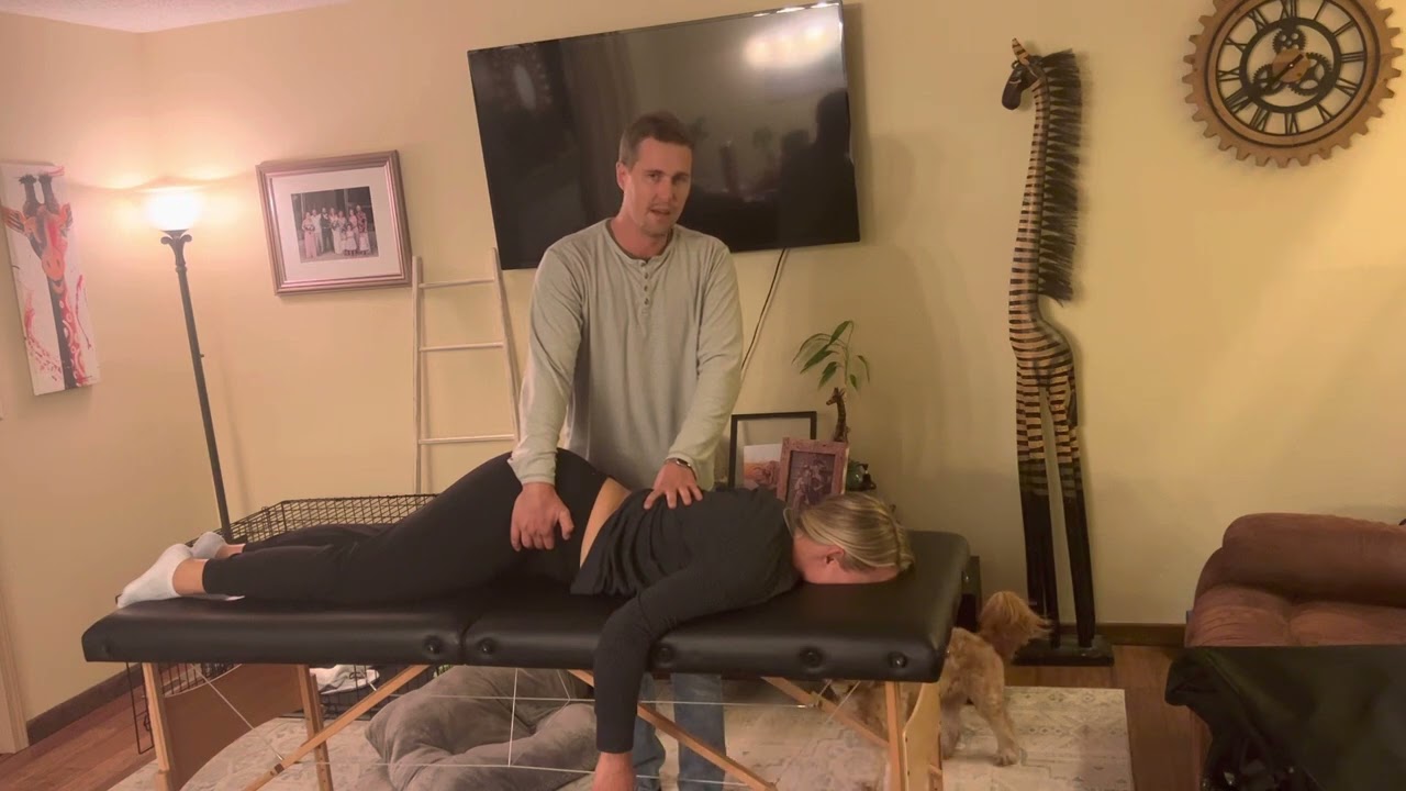Strain counter strain lumbar spine