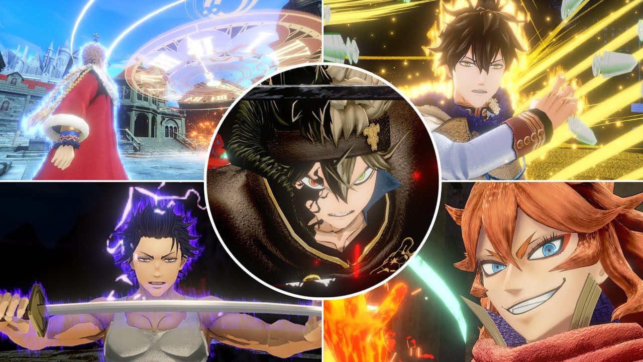 Black Clover Quartet Knights - All Characters Including DLC & All Ultimate Attacks (2025)