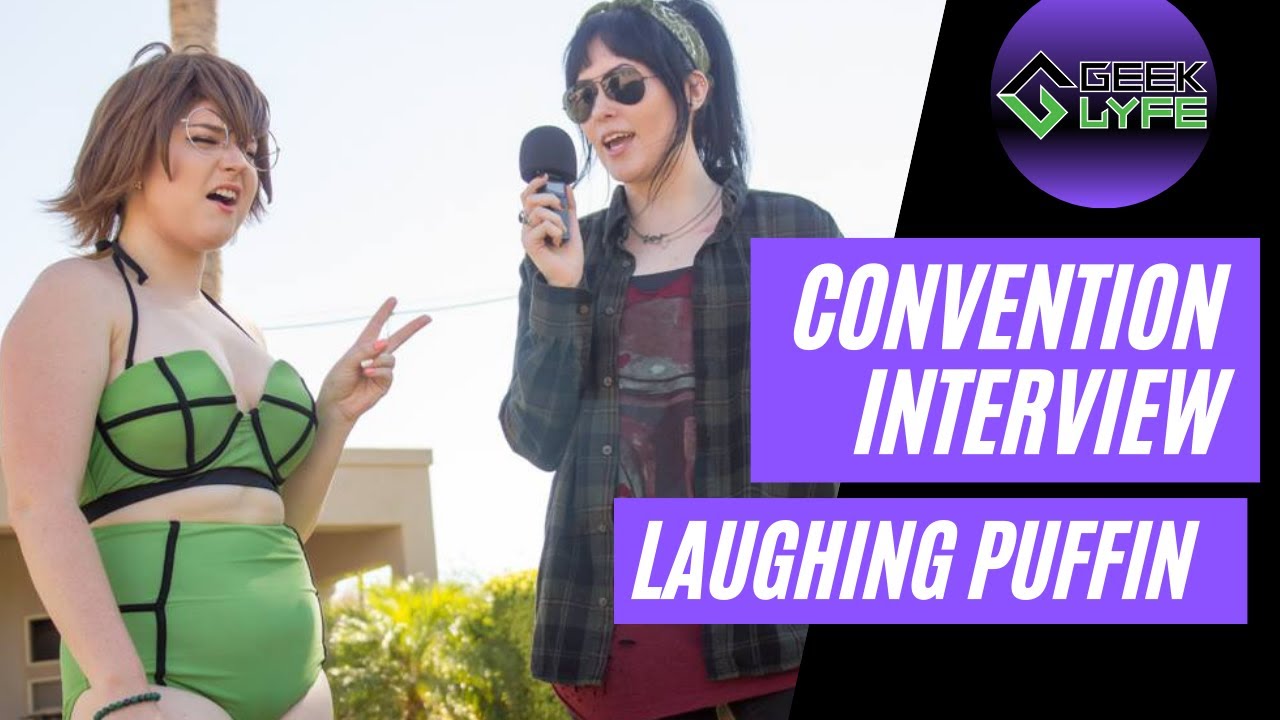 Interview with Laughing Puffin at The Geek Lyfe Cosplay Swim Suit Shoot