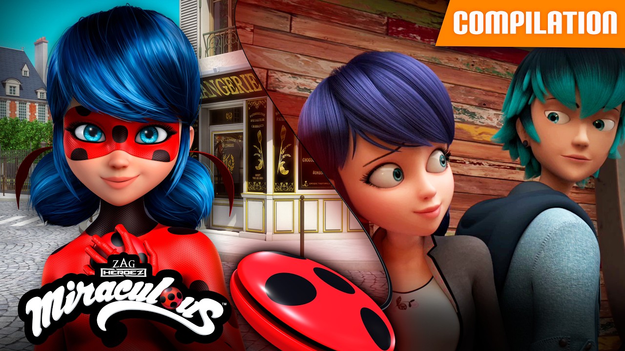 MIRACULOUS | 🐞 Compilation 🐾 FULL EPISODES ▶️ [Zombizou - Captain Hardrock] Season 2