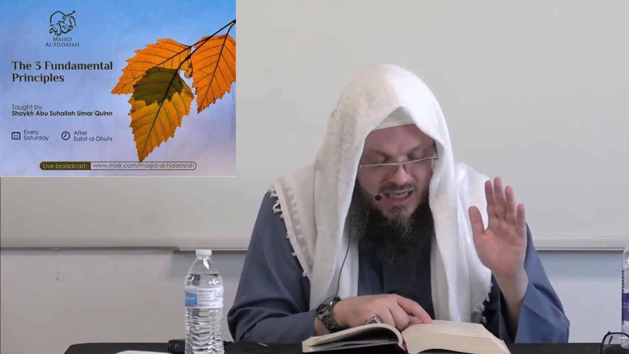 Devoting Worship to Other Than Allaah | The 3 Fundamental Principles | Shaykh 'Umar Quinn