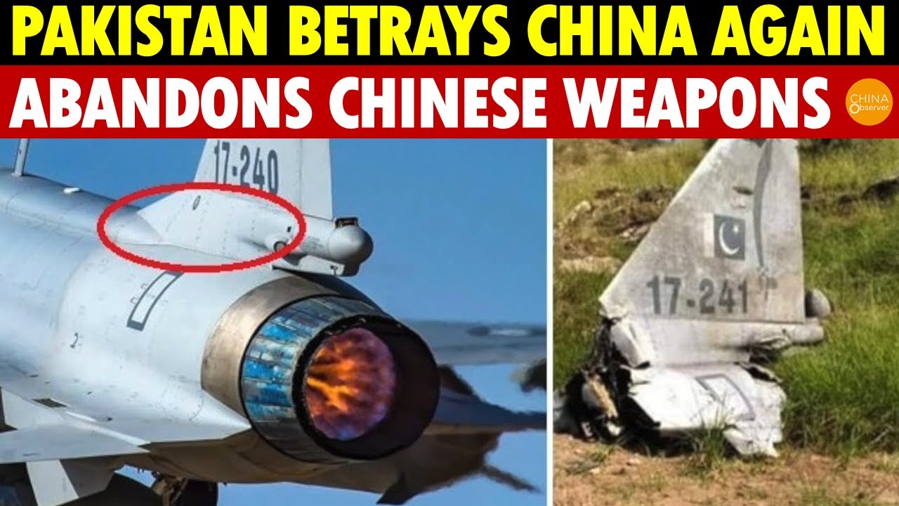 Pakistan Betrays China Again: Ditches Chinese Junk Weapons, Shifts to Massive U.S. Arms Purchases