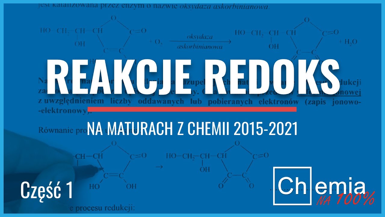 BILANS JONOWO-ELEKTRONOWY na maturze z chemii - analiza arkuszy 2015-2021 cz.1| Matura z chemii 2022