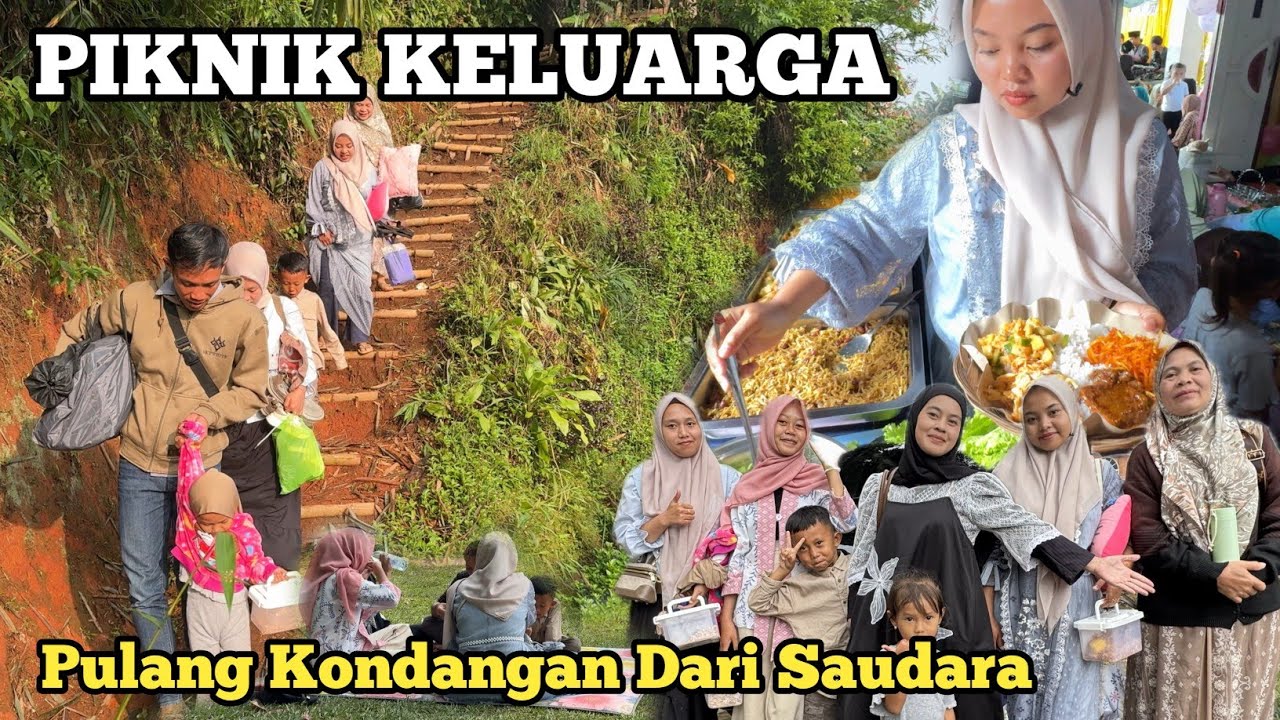 PIKNIK BARENG KELUARGA‼️Pulang Dari Kondangan Keluarga Lanjut LIBURAN