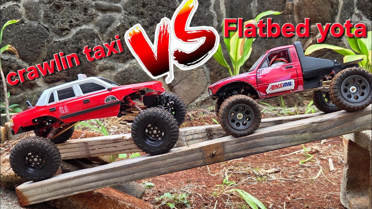 Who Will Conquer the Mini Course? WPL Taxi vs. TRX4M C24!