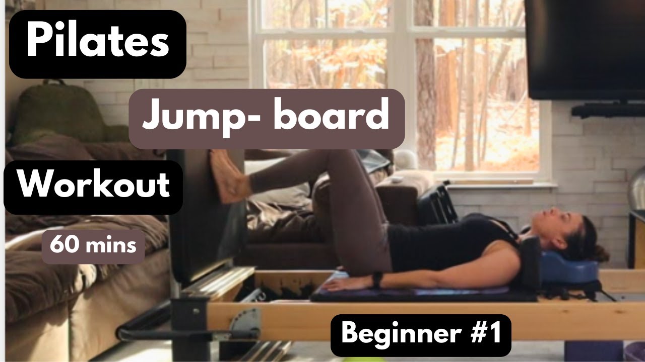 Jump Into Fitness: Pilates Reformer Jumpboard Workout |beginner #1