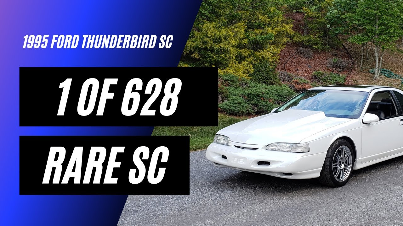 Ford Thunderbird SC - Production Numbers Explained - 1 RARE SC