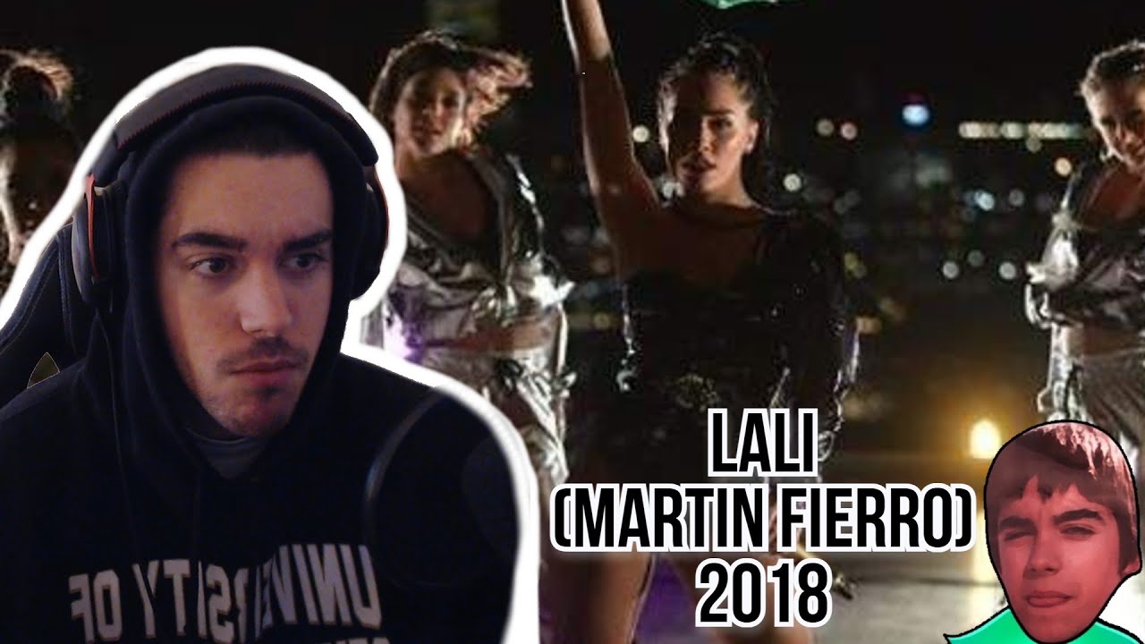 REACCIÓN A | LALI - MARTIN FIERRO 2018 (LIVE)