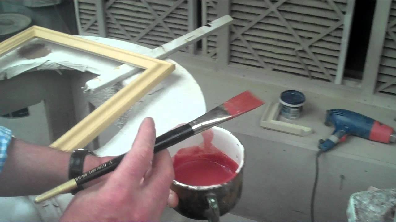 Gilding Lesson3 bole Video2c applying pt3