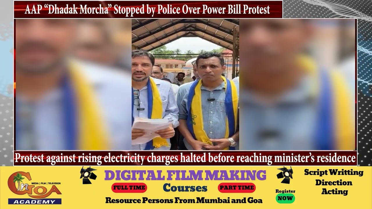 AAP &ldquo;Dhadak Morcha&rdquo; Stopped by Police Over Power Bill Protest