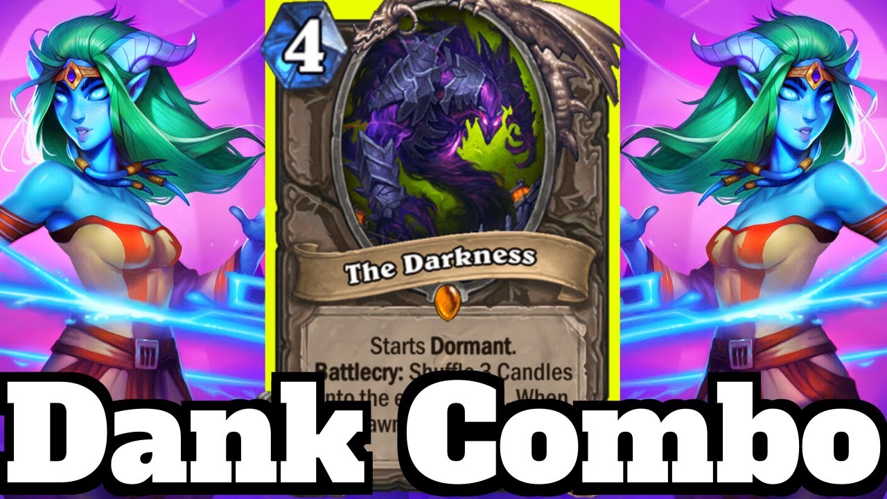 My Deck has No Pathetic Cards! The Darkness Combo! | Hearthstone