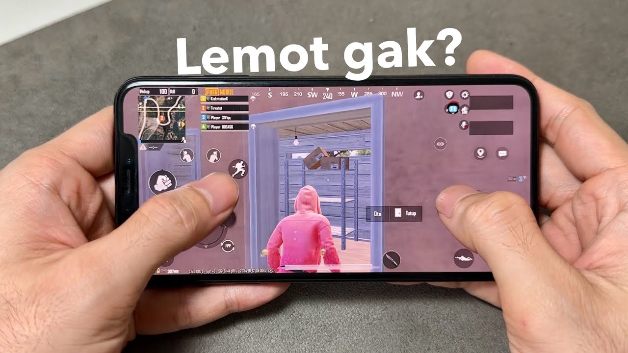 Pasti Nyeseeel, iPhone XS Max Harga 3 juta lebih main PUBG kok gini 😭