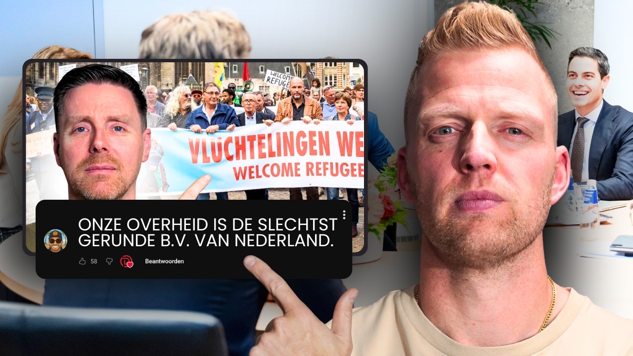 DoopieCash reageert op reacties van kijkers: ''Overheid de slechtst gerunde B.V. van Nederland.''