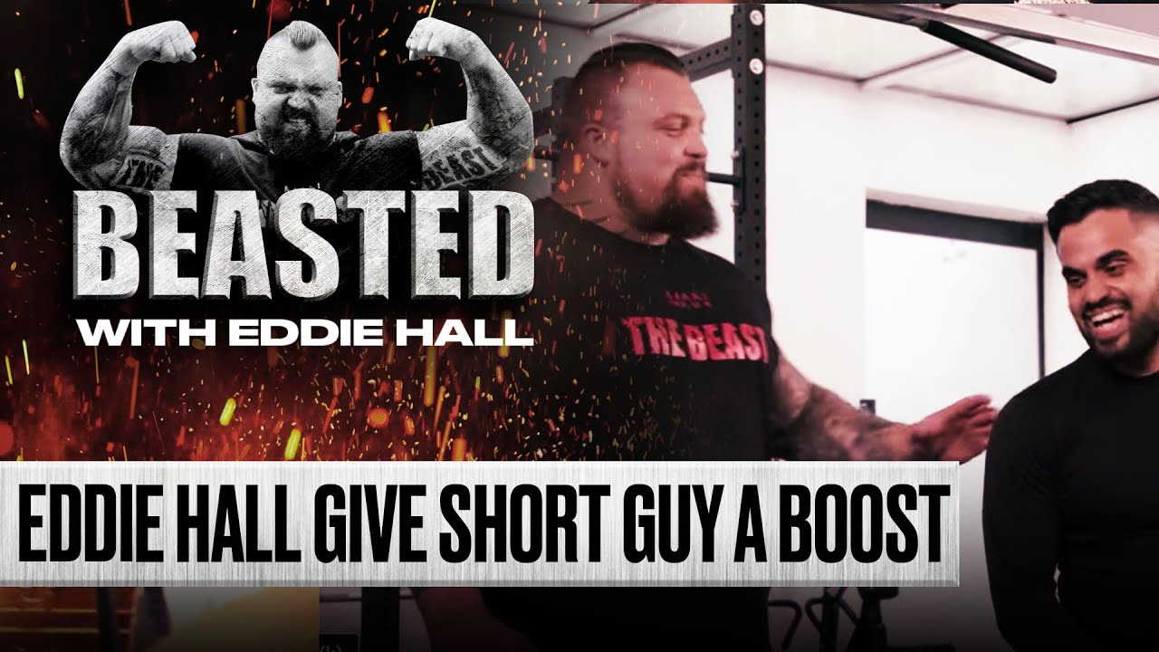 Eddie Hall Gives Wannabe Influencer A Beasting  | BEASTED