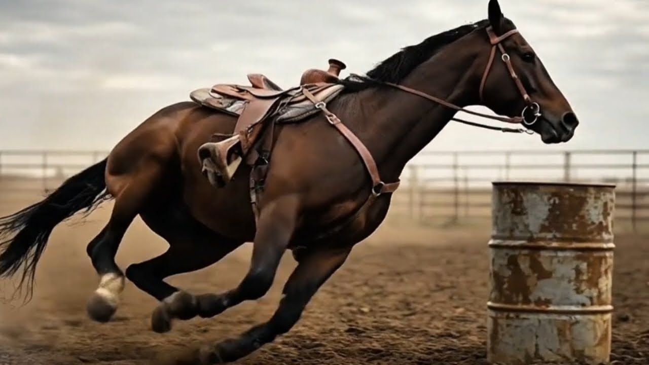 The Palomino's Flawless Run: A Mysterious Event at Every Third Barrel That Left Everyone Speechless.