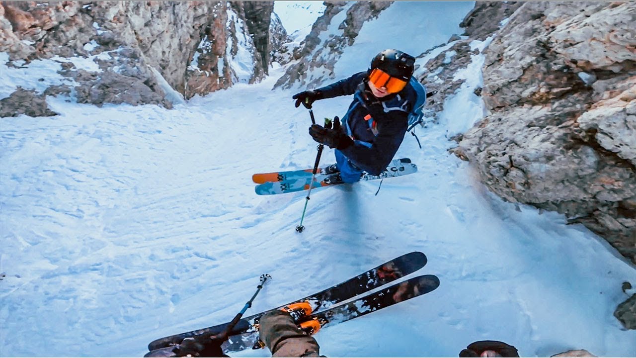 Freeride in Dolomiti - Canale Holzer