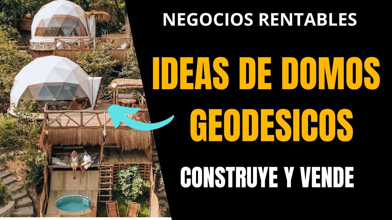 Ideas de  Domos Geodesicos , aprende a hacerlos !!