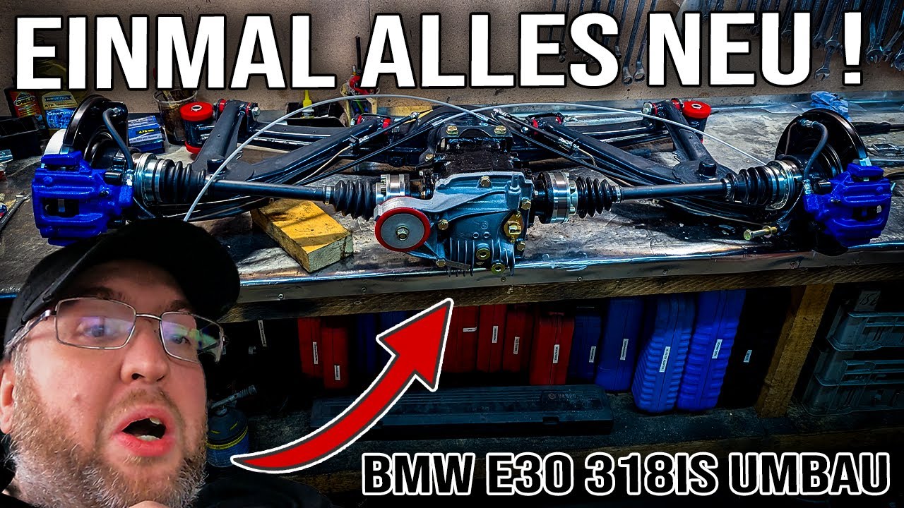 E30 BEKOMMT EINMAL ALLES NEU !  -  BMW E30 Hinterachse überholen