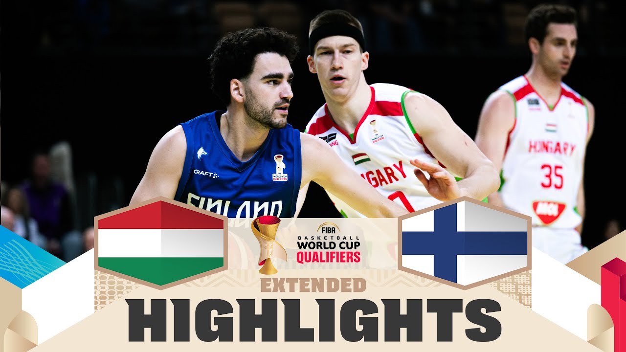 Hungary 🇭🇺 v Finland 🇫🇮 | Extended Highlights | FIBA Basketball World Cup 2027 European Qualifiers