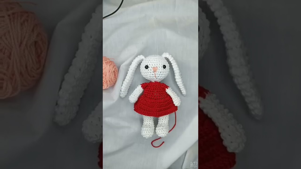 conejo a crochet 🥰🥰
