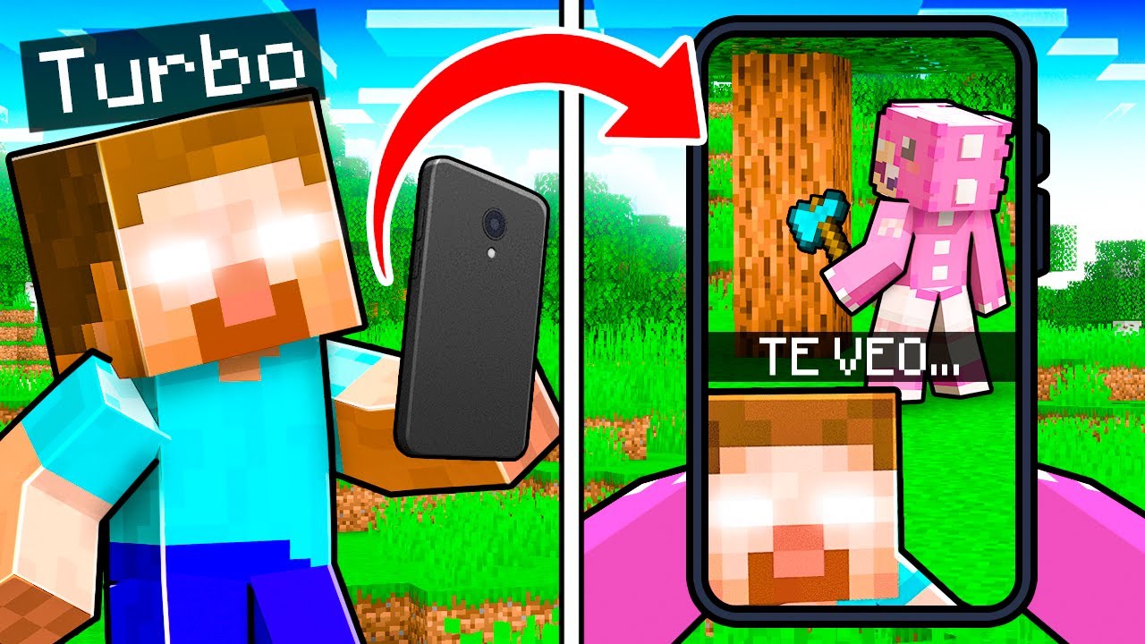 Usé SNAPCHAT Para TROLLEAR a MIS AMIGOS en Minecraft!