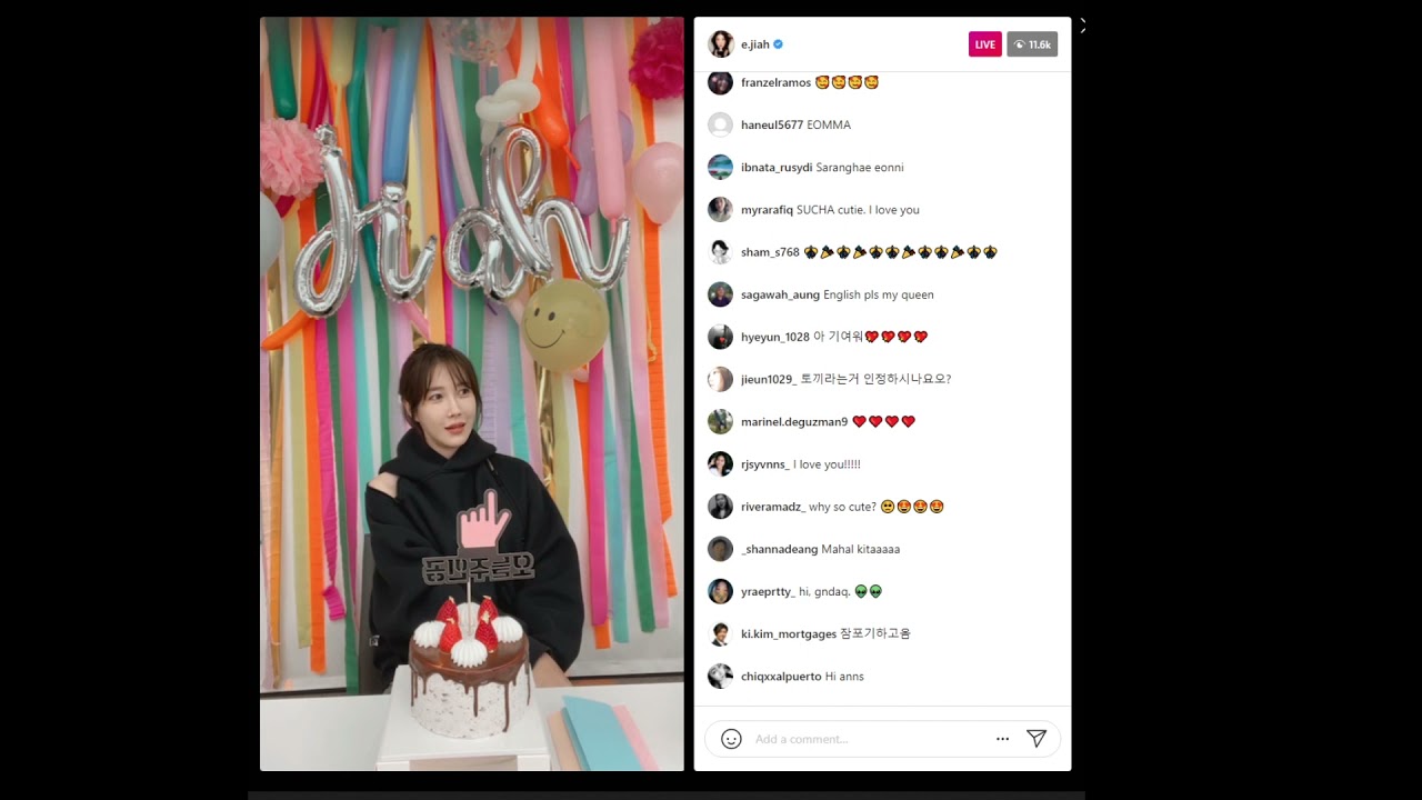 [ENG FULL] Lee Jiah Instagram Live 211005 | 이지아 라이브 (Eng sub, on cc)
