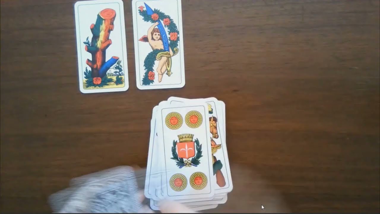 SOLITARIO A 2 A 2 con le carte PIACENTINE (2)