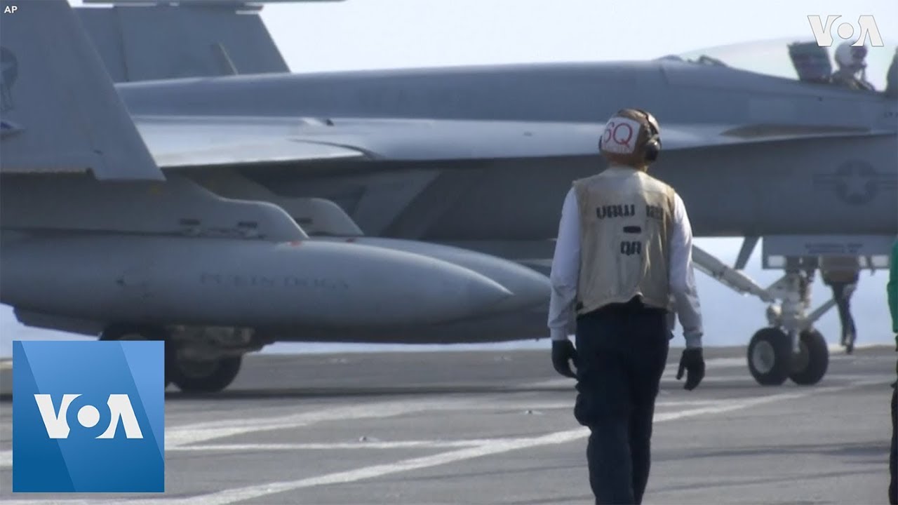 USS Abraham Lincoln Stationed in Arabian Sea