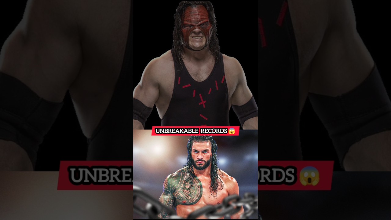 WWE-வின் UNBREAKABLE RECORDS!!😱🤯#shorts #wwe #tamil #trending #romanreigns