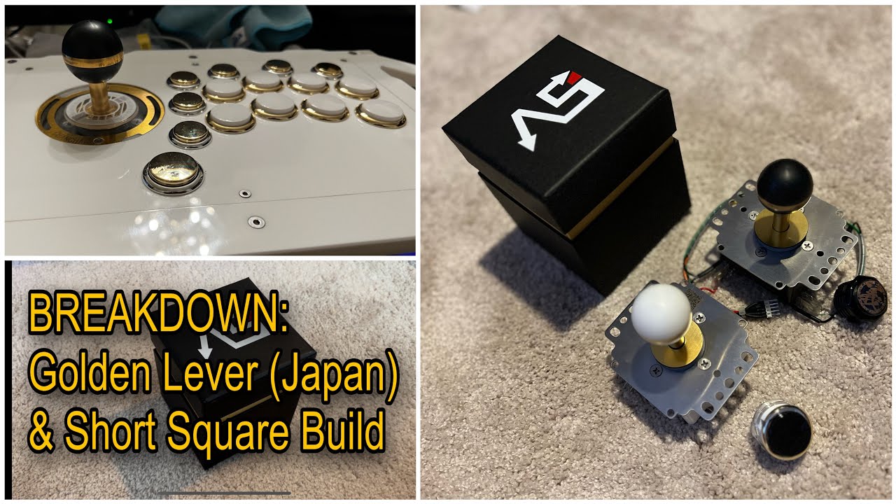 IN-DEPTH: Golden Lever (Japan) & Short Square Build — for AdamYuki — Bonus: Crown-202 & Gamerfinger
