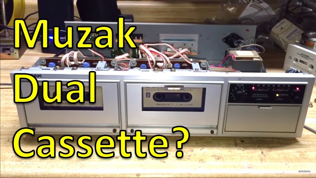 Muzak 1600 Dual Cassette System: The 80s Sound You Forgot!