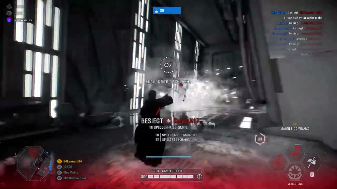 Star Wars Battlefront 2 // Intense MAX Level (1000) Anakin Skywalker Gameplay, Starkiller Base (GA)