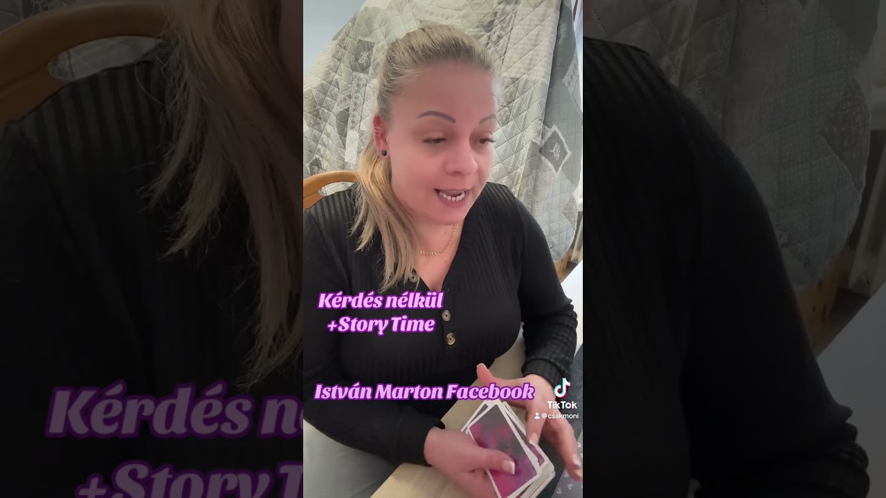 Kérdés nélkül+Story Time ➡️Facebook István Marton✅