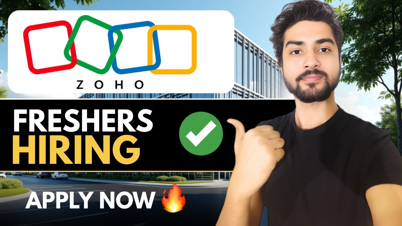 ZOHO набирает выпускников без опыта работы 🔥 Подайте заявку прямо сейчас | 2026, 2025, 2024