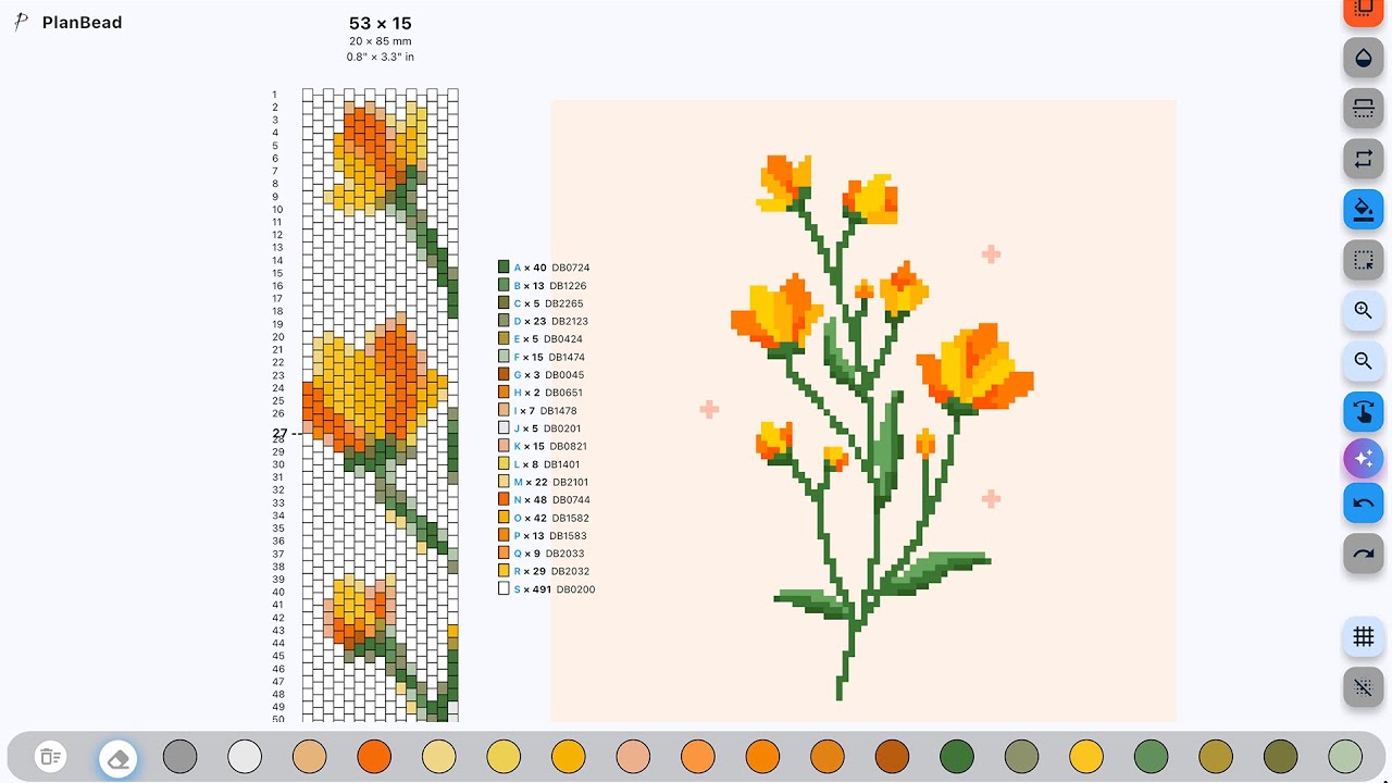 Convert Any Image To a Beading Pattern - Loom, Peyote or Brick