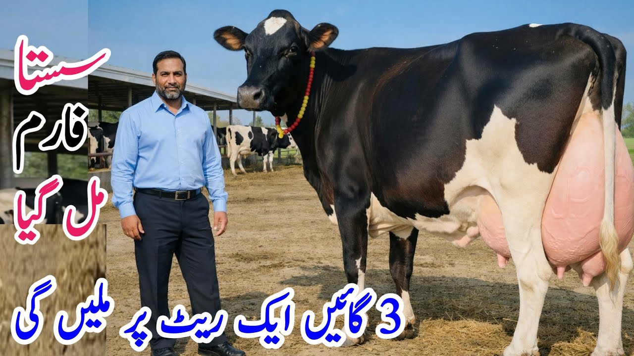  Biggest Friesian HF Cows for Sale in Punjab Pakistan | Low Price Imported Heavy Milking Cows 2026 🐄