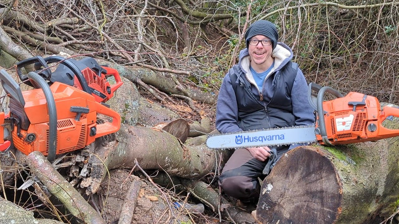 65cc Chainsaws battle the stopwatch! Husky 266 v Jonsered 2165 v 365 special - Husqvarna saws racing