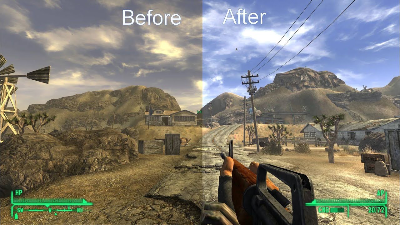 Fallout New Vegas - Лучший мод для игры. Fallout Tale of Two Wastelands - Fate of Wanderer MOD.