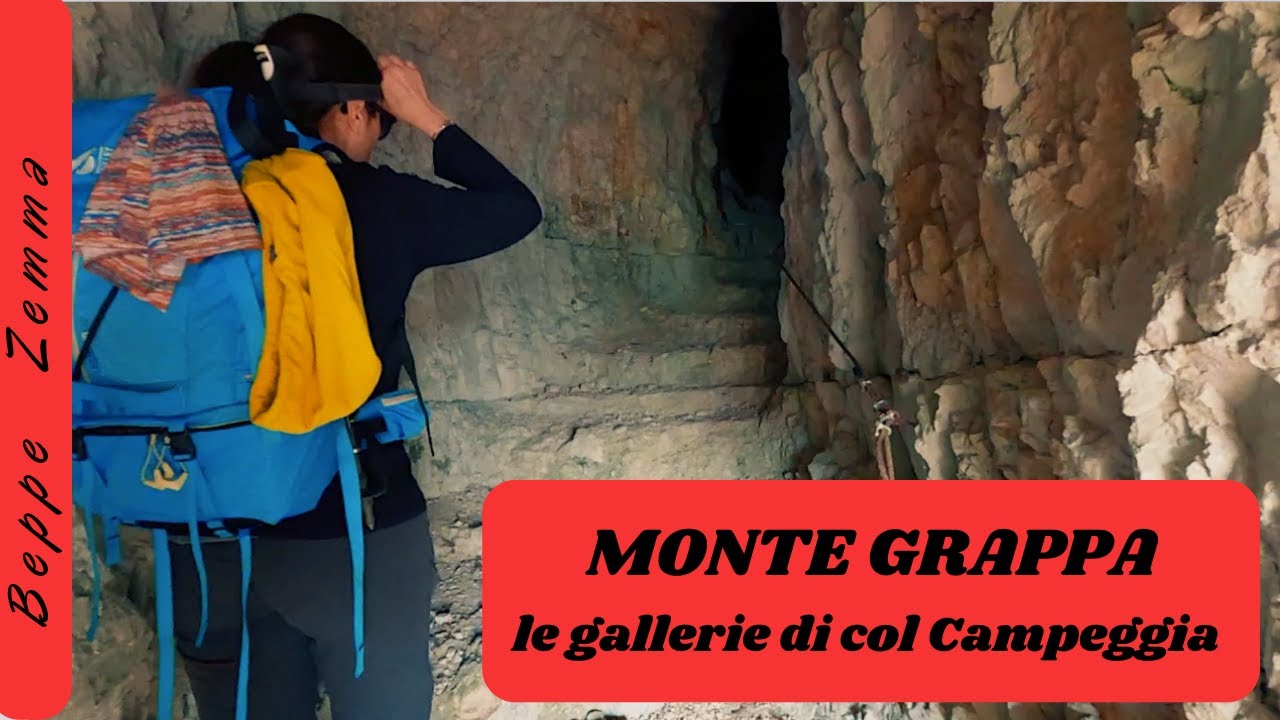 Monte Grappa - Le trincee di Col Campeggia