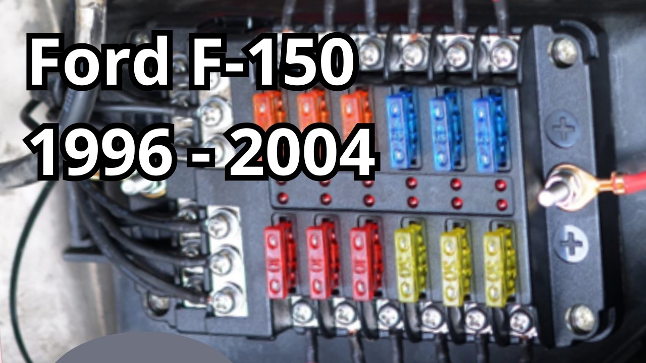 Fuse Box Diagram: Ford F-150 1996 - 2004. @FuseFans.