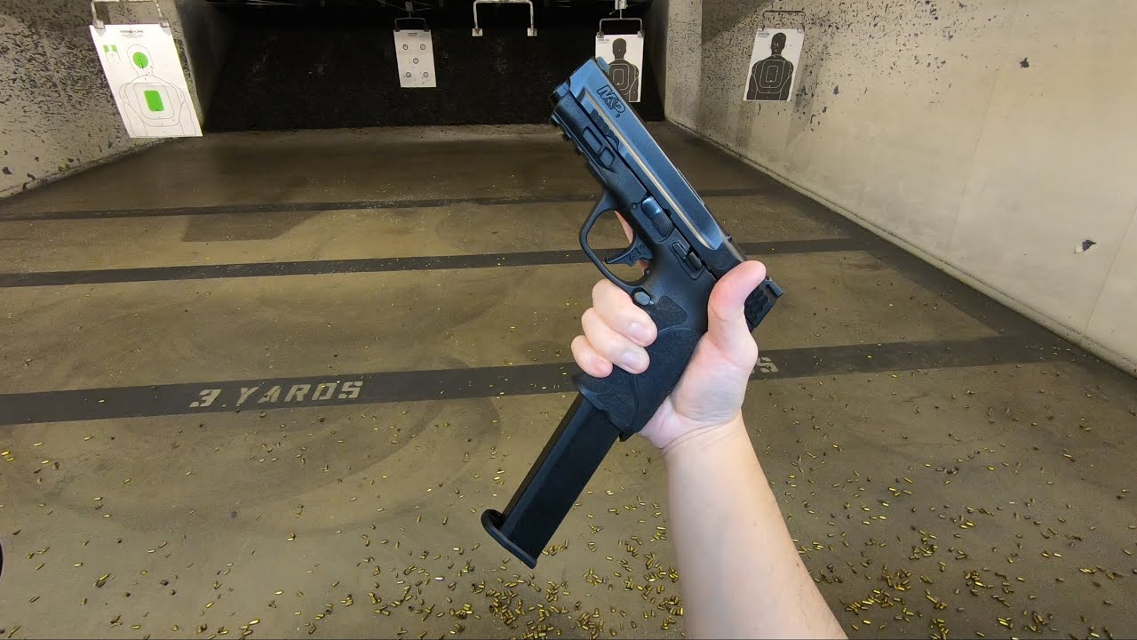 Smith & Wesson M&P9 M2.0 Full Size with ProMag 32-Round Magazine (9mm)