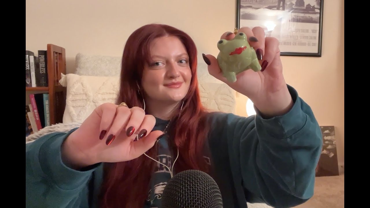 my first ASMR video (woo!) :)