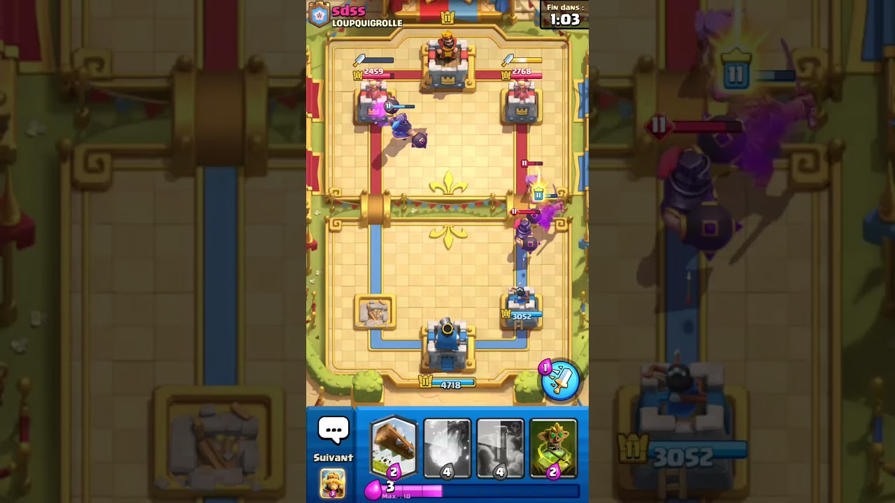 Deck chevalier et sort