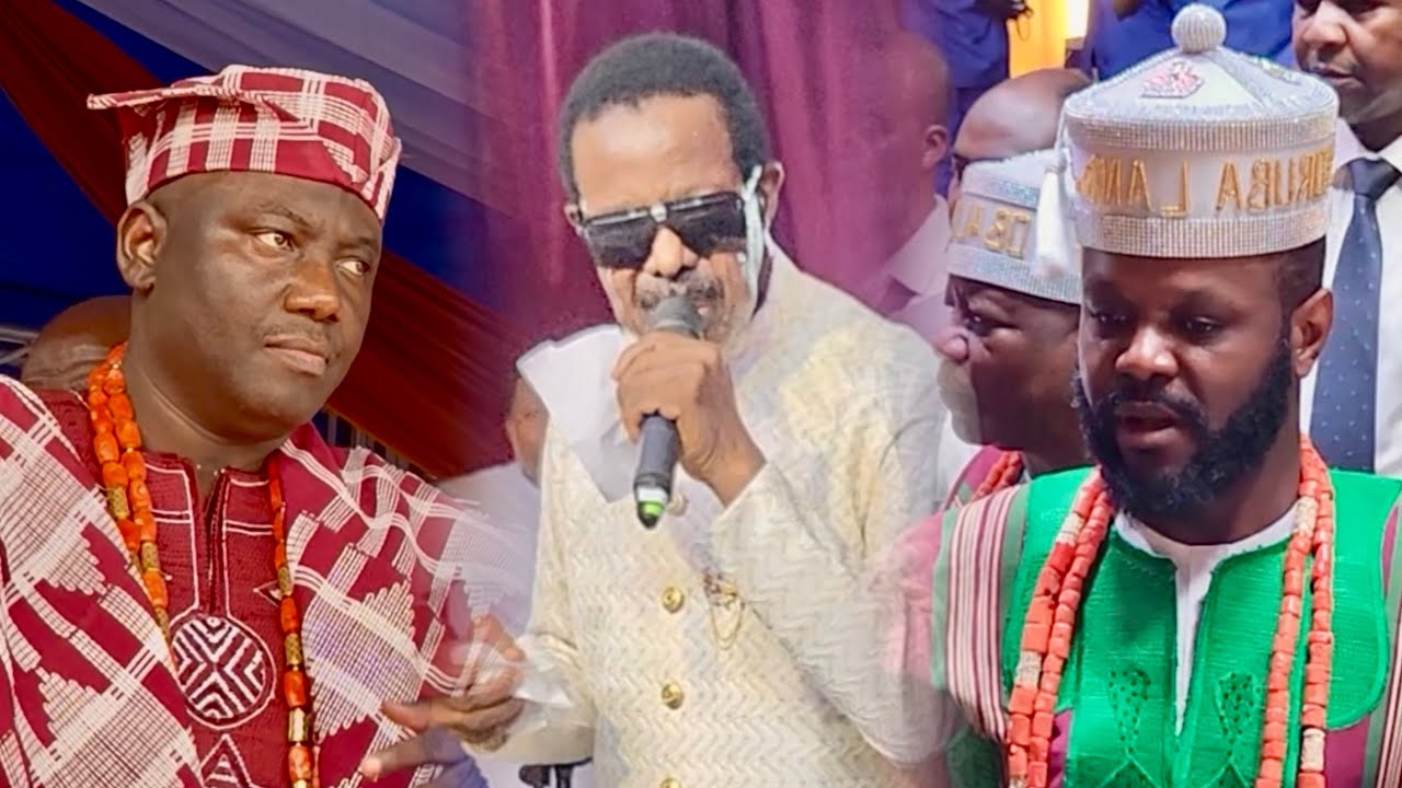 FIRST TIME IN HISTORY ALAFIN OF OYO & SEYI TINUBU DANCE TO SUNNY ADE MUSIC MOMENT HE BECAME OKANLOMO