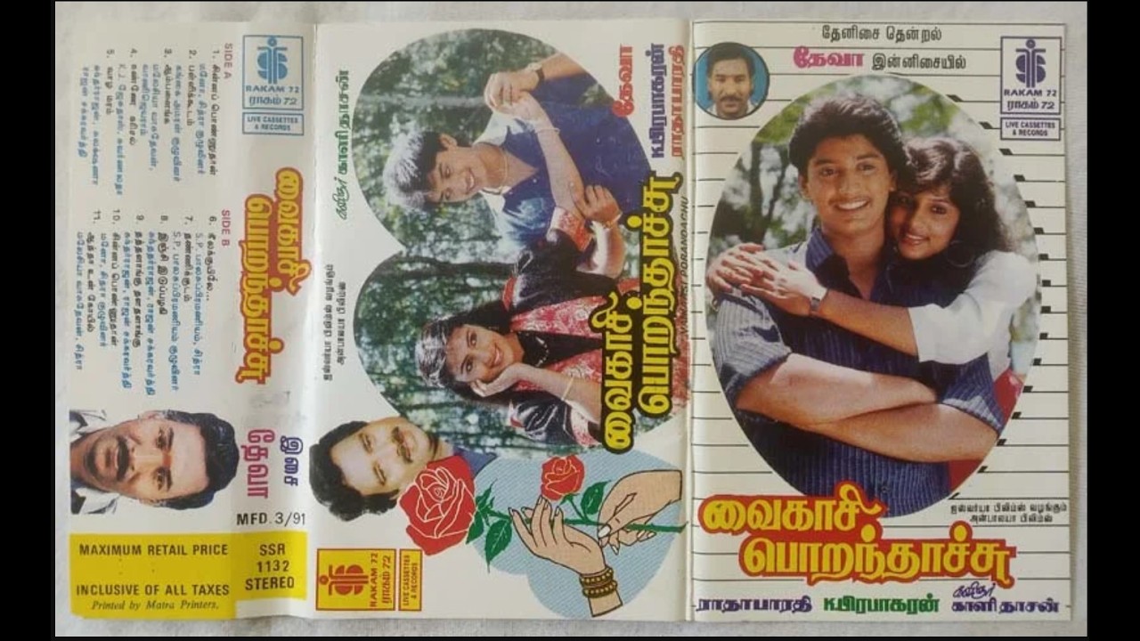 Vaigasi Poranthachu - 1990 | Prashanth | Kaveri D'Costa | Deva | Radha Bharathi | Jukebox