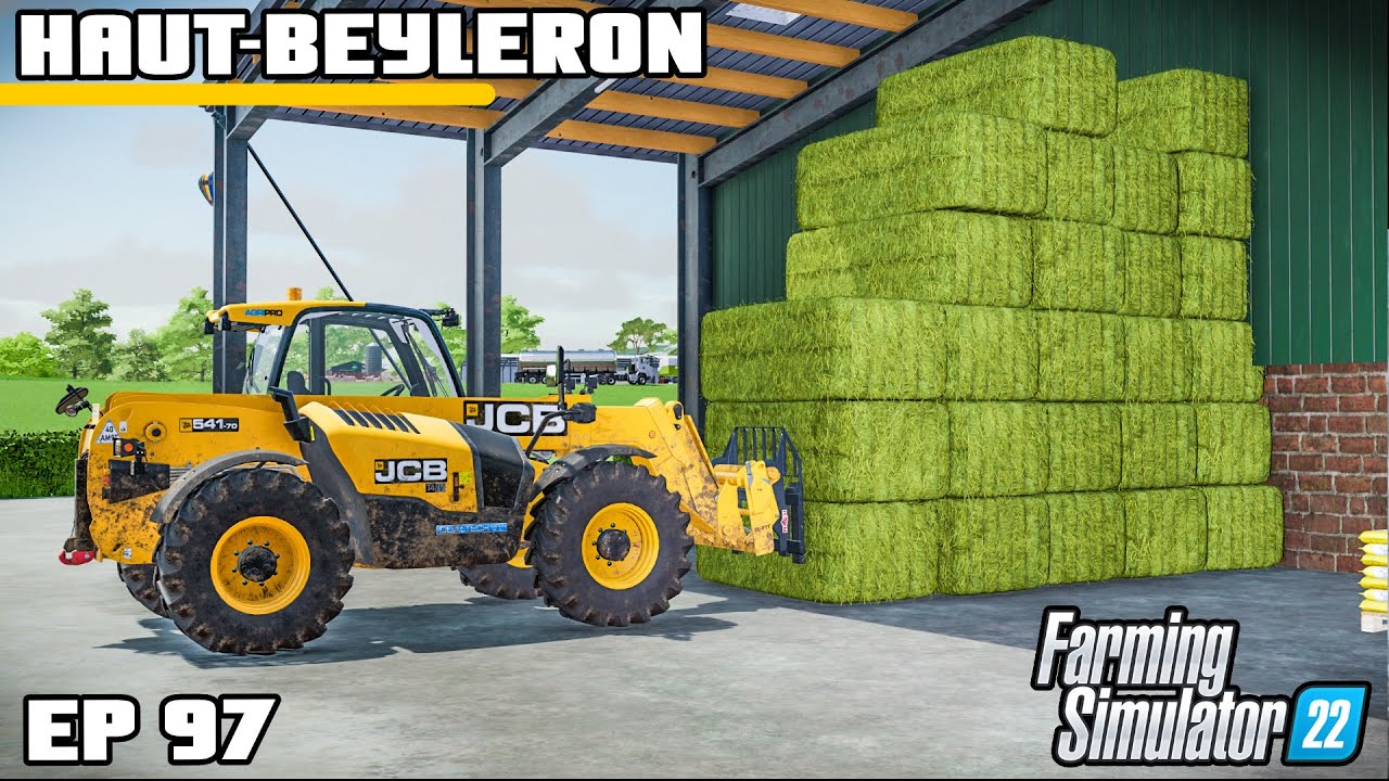 Запасы на исходе... Запасы растут! | Farming Simulator 22 - Haut-Beyleron | Эпизод 97