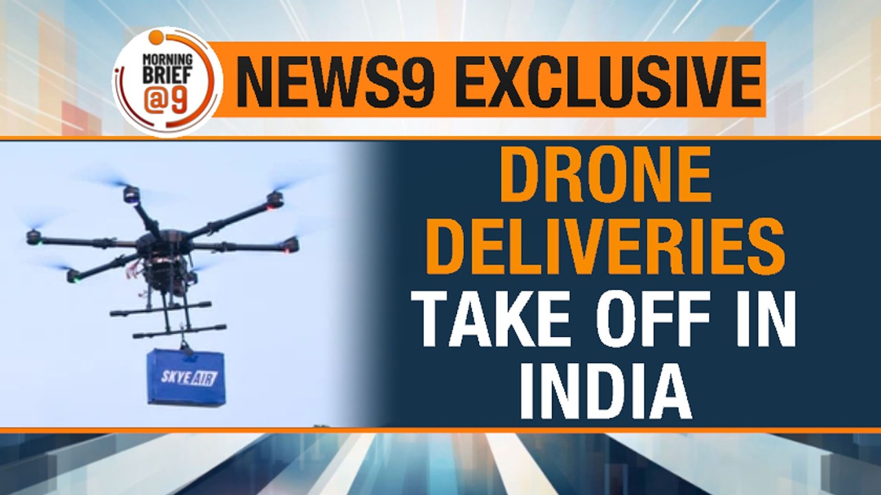 Modi in Israel | Anil Ambani’s House Attached | Stock Market| SkyeAir Drone Delivery News9 Exclusive