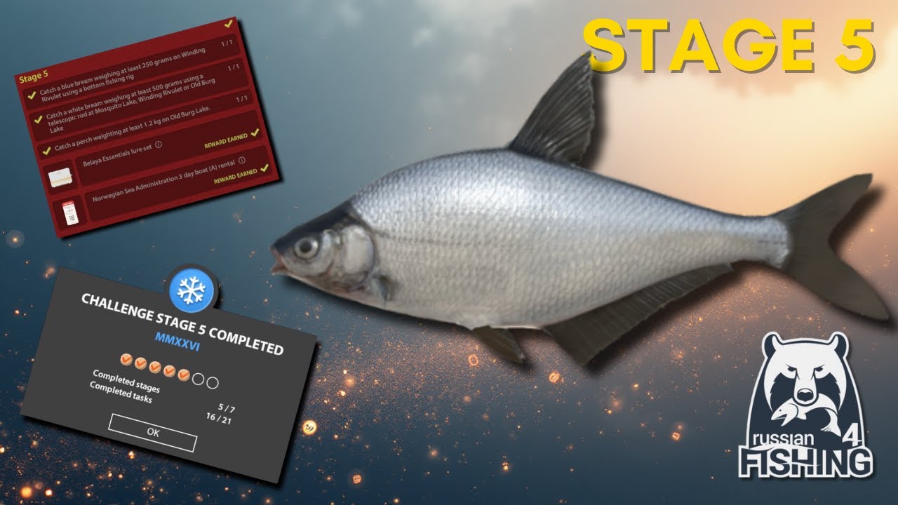 New Year Challenge 2025 - Stage 5 - Russian Fishing 4
