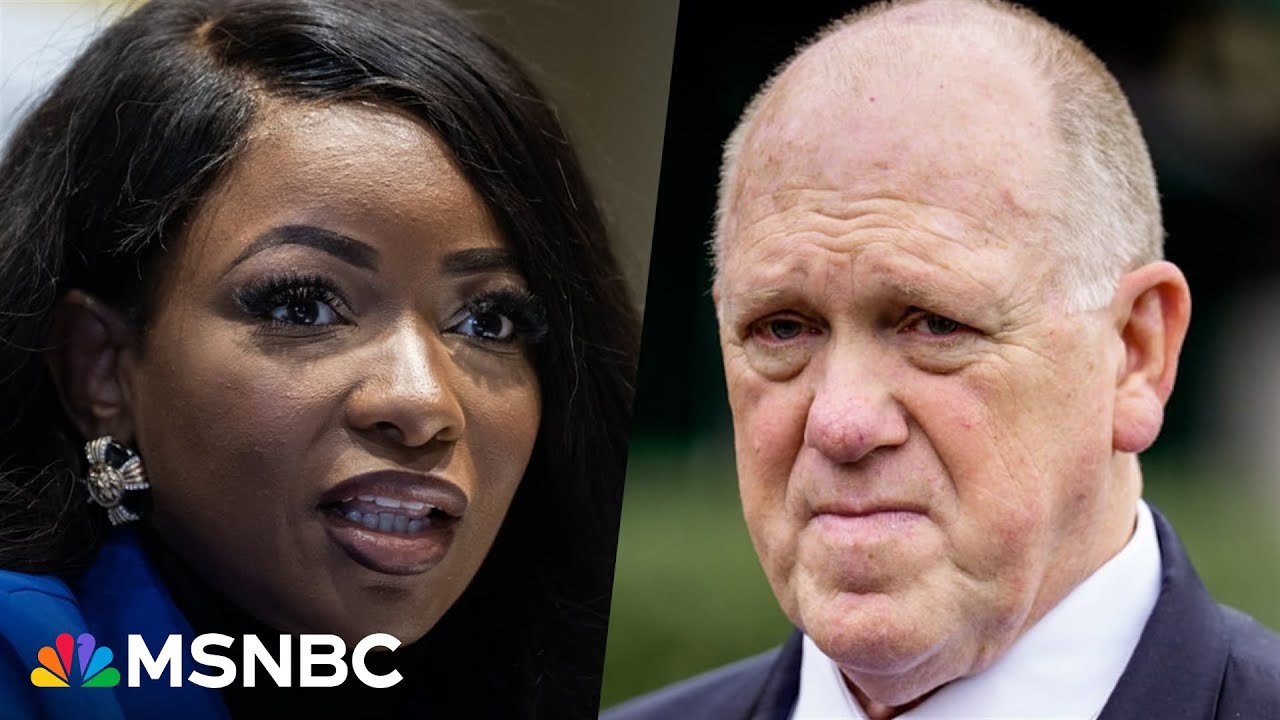 'The conspiracy is complete': Rep. Jasmine Crockett breaks down Tom Homan bribery allegations